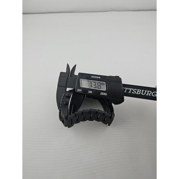 Men's Rare DKNY Ceramic Blackout Multifunction Quartz Watch New Battery Runs - Picture 11 of 11